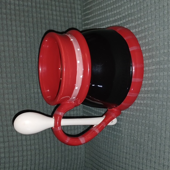 Penguin cracker barrel mug w/spoon (122623B). - Picture 5 of 7